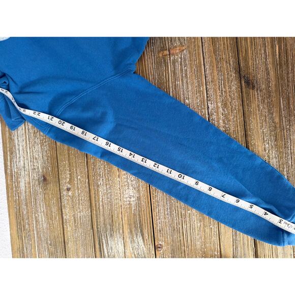 Vintage Road Runner Coyote Hoodie Zip Up Y2K Looney Tunes Blue Size XS - Picture 8 of 8